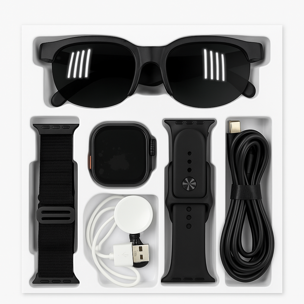 Smartwatch  Ultra + Ai Sunglasses